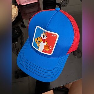 Blue and Red MVP Cap